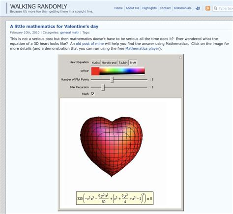 3d Heart Graph Equation - Diy Projects