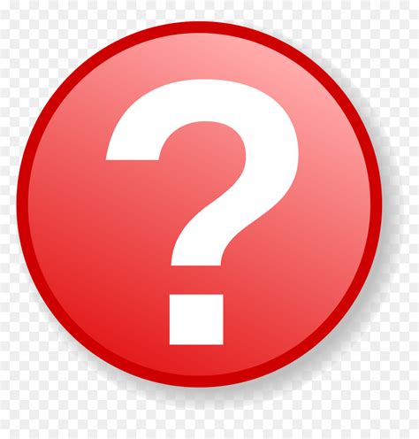 Red Question Mark Icon, HD Png Download - vhv