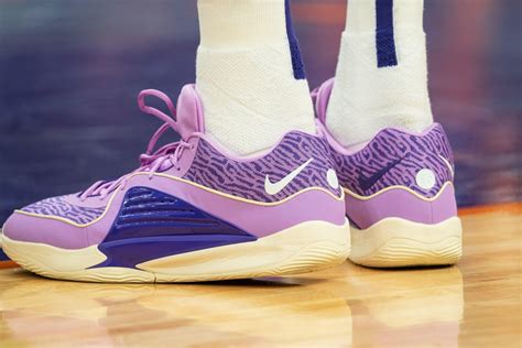 A general view of the shoes for Phoenix Suns forward Kevin Durant (35 ...