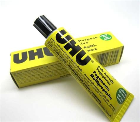 35ml UHU Multi Purpose Adhesive Glue for Fabric and Purse