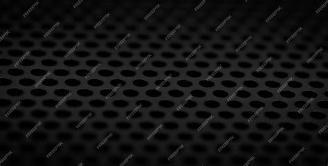 Premium Photo | Abstract black metallic mesh texture pattern black metal texture blank for designers