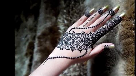 Tasmim Blog: Simple Bail Mehndi Design For Front Hand