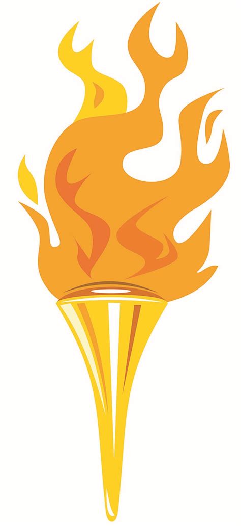 Olympic torch, Free clip art, Olympics clipart