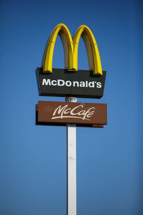 The Logotype of Mc Donald`s Restaurant Editorial Photography - Image of ...