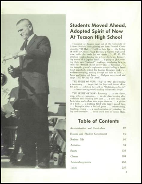 Explore 1966 Tucson High School Yearbook, Tucson AZ - Classmates