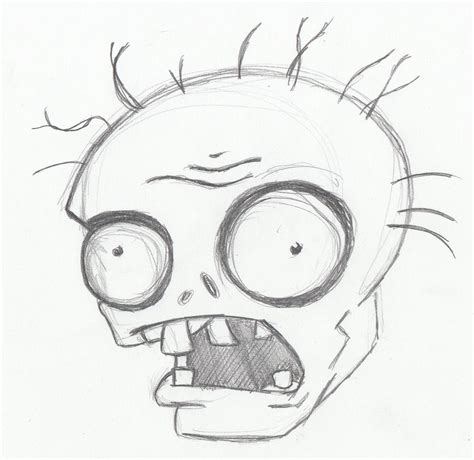 Cartoon drawings, Drawings, Zombie drawings