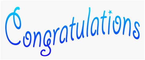 #congratulations #blue #happy #winner #congrats - Cute Cat, HD Png Download , Transparent Png ...