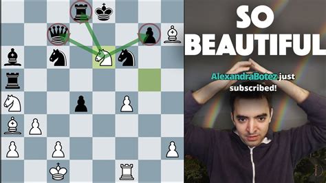 Botez Gambit Leads to Double Checkmate - YouTube