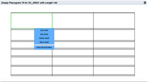 Free Planogram Template Excel