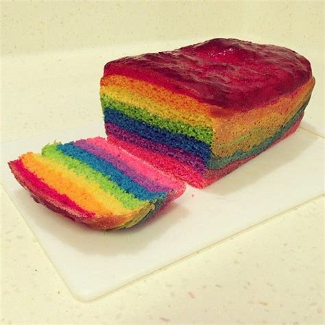 rainbow bread. | Rainbow bread, Rainbow food, Rainbow