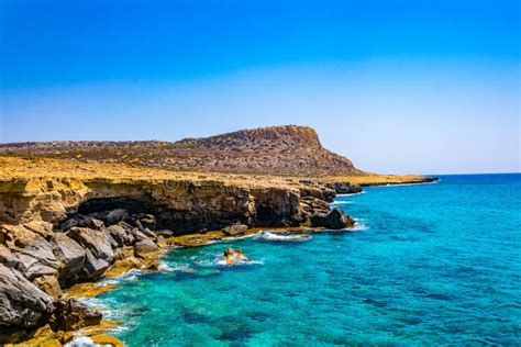 Cape Greco National Park in South-eastern Cyprus Stock Image - Image of mediterranean, island ...