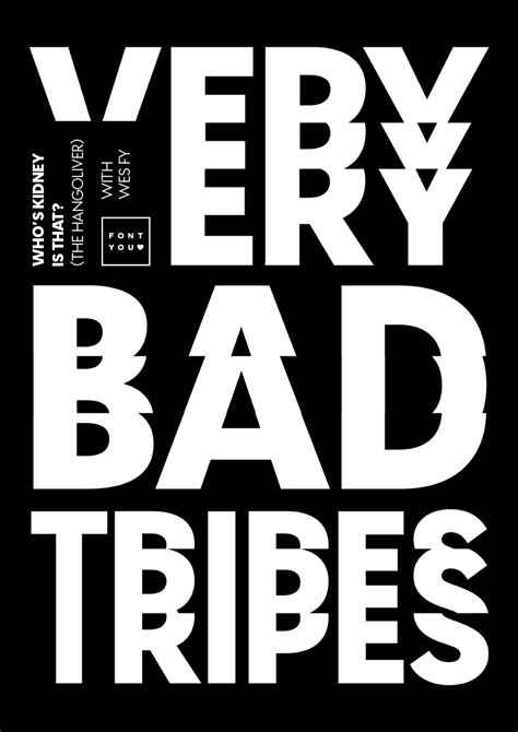 Bad Typography Poster