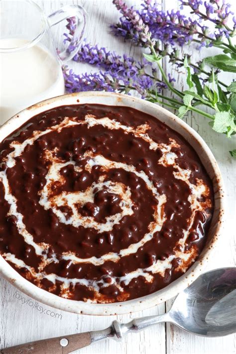 Yummy Chocolatey Champorado - Foxy Folksy | Recipe | Filipino food dessert, Champurrado recipe ...