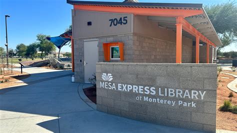 Mesa to open self service express library at Monterey Park