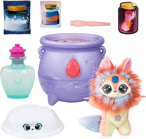 Magic Mixies Color Surprise Magic Cauldron - Discover Plush Mixies