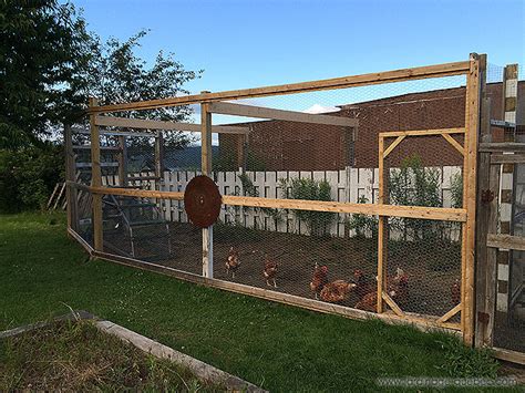 Walk in Chicken Run - DIY Large Outdoor Chicken Enclosure