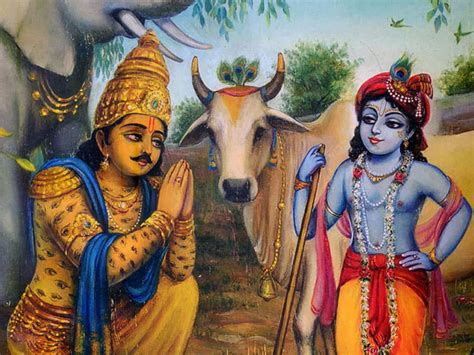 The story of Shri Krishna lifting Govardhan Parvat - Dharmic Verses