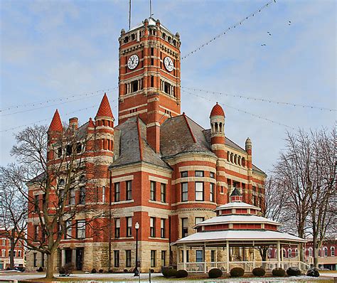 Williams County Courthouse In Bryan Ohio Photograph by Jack Schultz