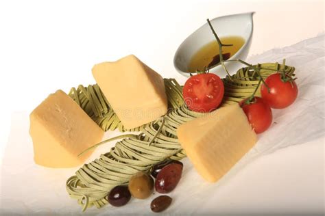 Different Types of Cheese Slices Stock Photo - Image of cutting ...