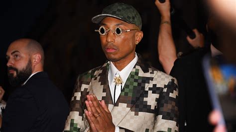 At his Louis Vuitton show, Pharrell debuted another pair of mad Tiffany ...