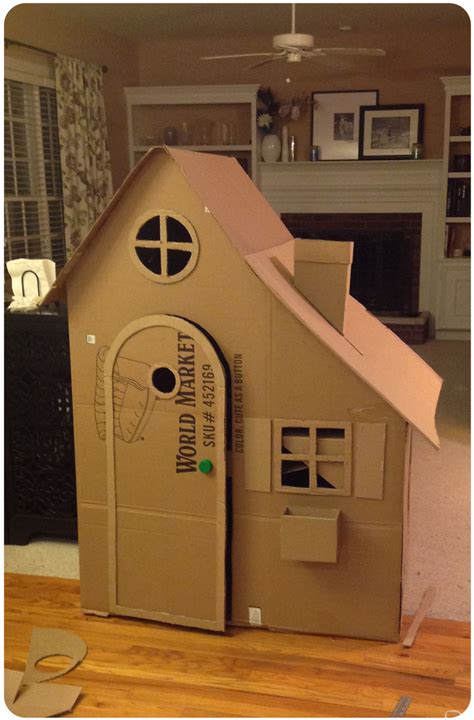 How to Build a Cardboard Playhouse | Love. Laugh. Lose Your Mind