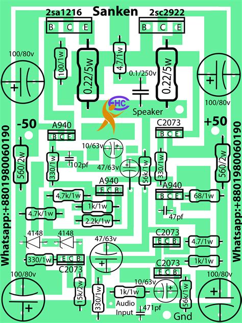 Simple amplifier circuit diagram - Electronics Help Care