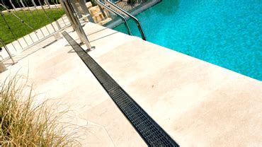 Pool Deck Drainage | Trench Drain Systems