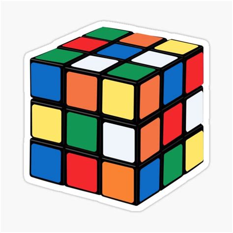 Rubiks Cube Stickers | Redbubble