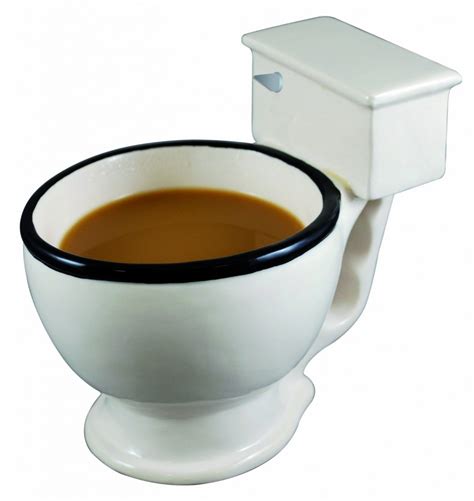 Toilet bowl coffee mug