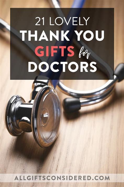 21 Thank You Gifts for Doctors to Show Your Appreciation » All Gifts ...