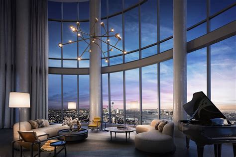 This $32 Million Penthouse At "Fifteen Hudson Yards" Is Lavish AF | Luxury apartments interior ...