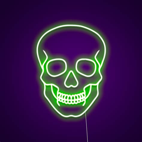 Smoking Skull LED Neon Light Sign - Neonize