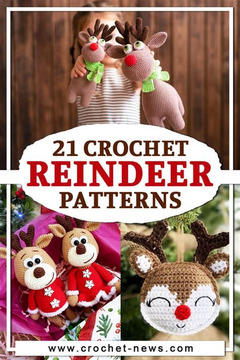 21 Crochet Reindeer Patterns - Crochet News