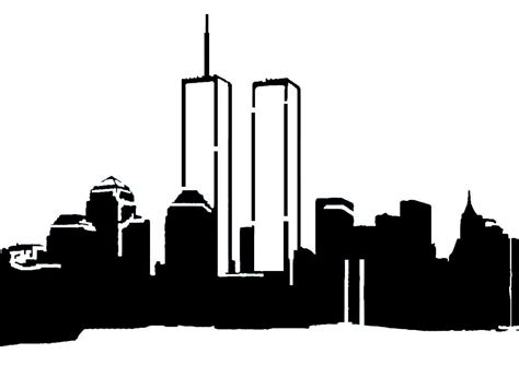 NYC Skyline Stencil by lejude on DeviantArt