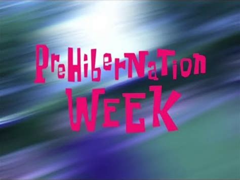 Prehibernation Week (Soundtrack) - YouTube