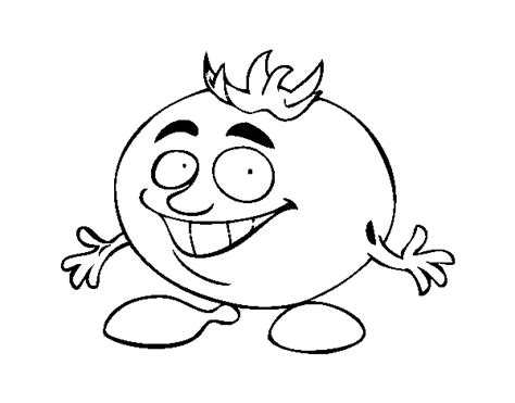 Mr. Tomato coloring page - Coloringcrew.com