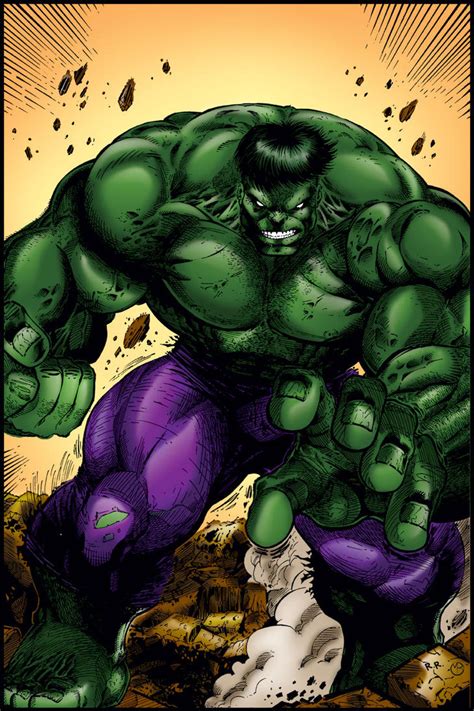 The Incredible Hulk by MarcBourcier on deviantART