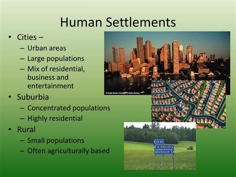 PPT - Human Settlements PowerPoint Presentation, free download - ID:2510965