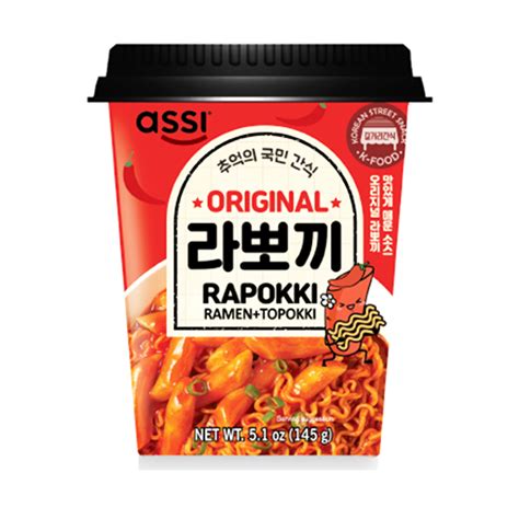 Get ASSI Spicy & Sweet Rapokki (Ramen + Topokki) Delivered | Weee! Asian Market