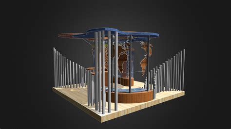 kiosk design - 3D model by MiDo (@ak.mido) [6fcf232] - Sketchfab