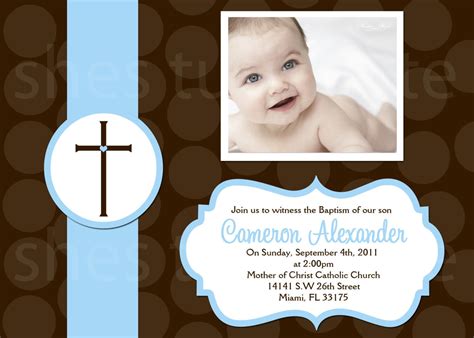 Free Baby Christening Invitations Templates