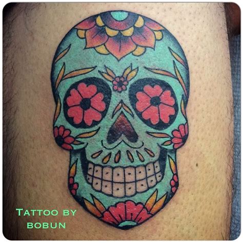 Calavera Tattoo : Calavera al mas puro estilo del tatuaje, hecha con ...