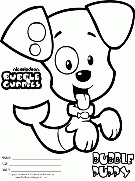 Get This Printable Bubble Guppies Coloring Pages 662627