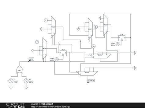 MUX circuit - CircuitLab