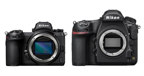 Nikon Z7 II vs Nikon D850