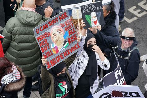 Thousands of pro-Palestine protesters take over central London streets for a second weekend ...