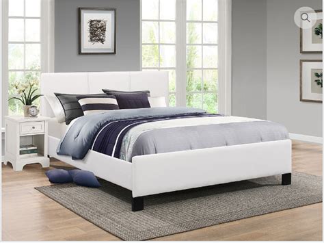 Modern IF- 179 Double Size Bed in White Finish