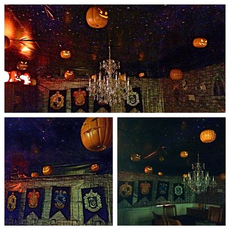 The Great Hall at Hogwarts, My Harry Potter Halloween Party Decorations | Harry potter halloween ...