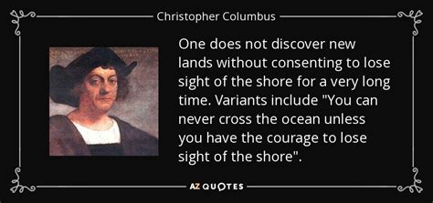 TOP 25 QUOTES BY CHRISTOPHER COLUMBUS (of 56) | A-Z Quotes