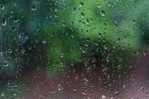 Raindrops On Window Abstract Background Photo And Picture For Free ...